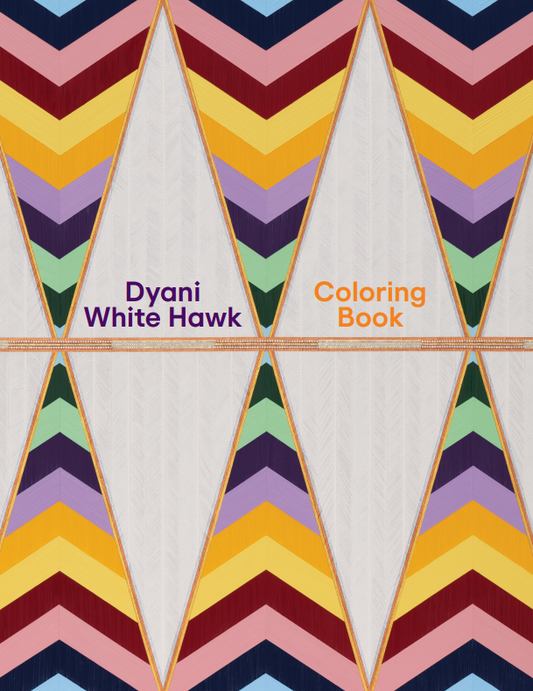 Dyani White Hawk Coloring Book