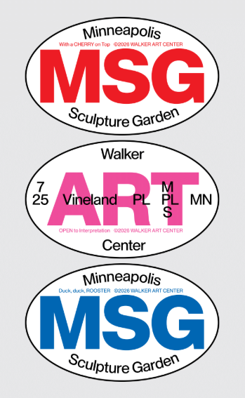 Walker Art Center Bumper Stickers