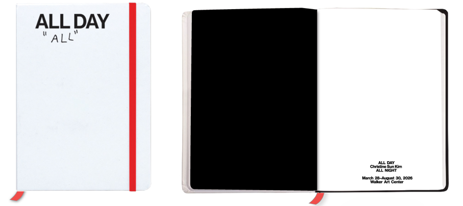 Christine Sun Kim: All Day All Night Notebook
