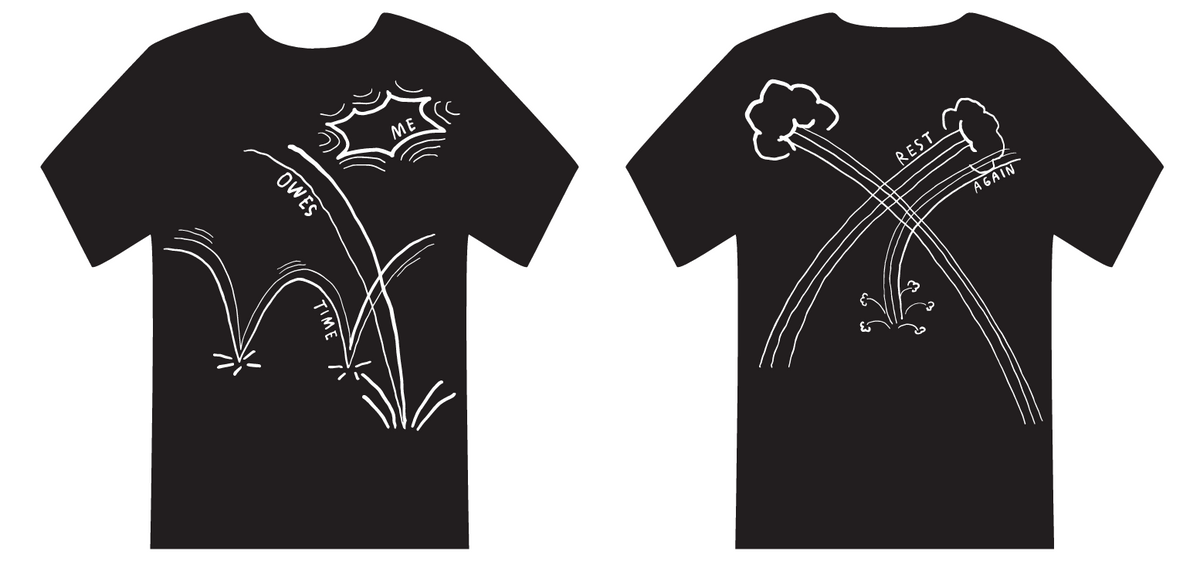 Christine Sun Kim “Time Owes Me Rest Again” T-Shirt