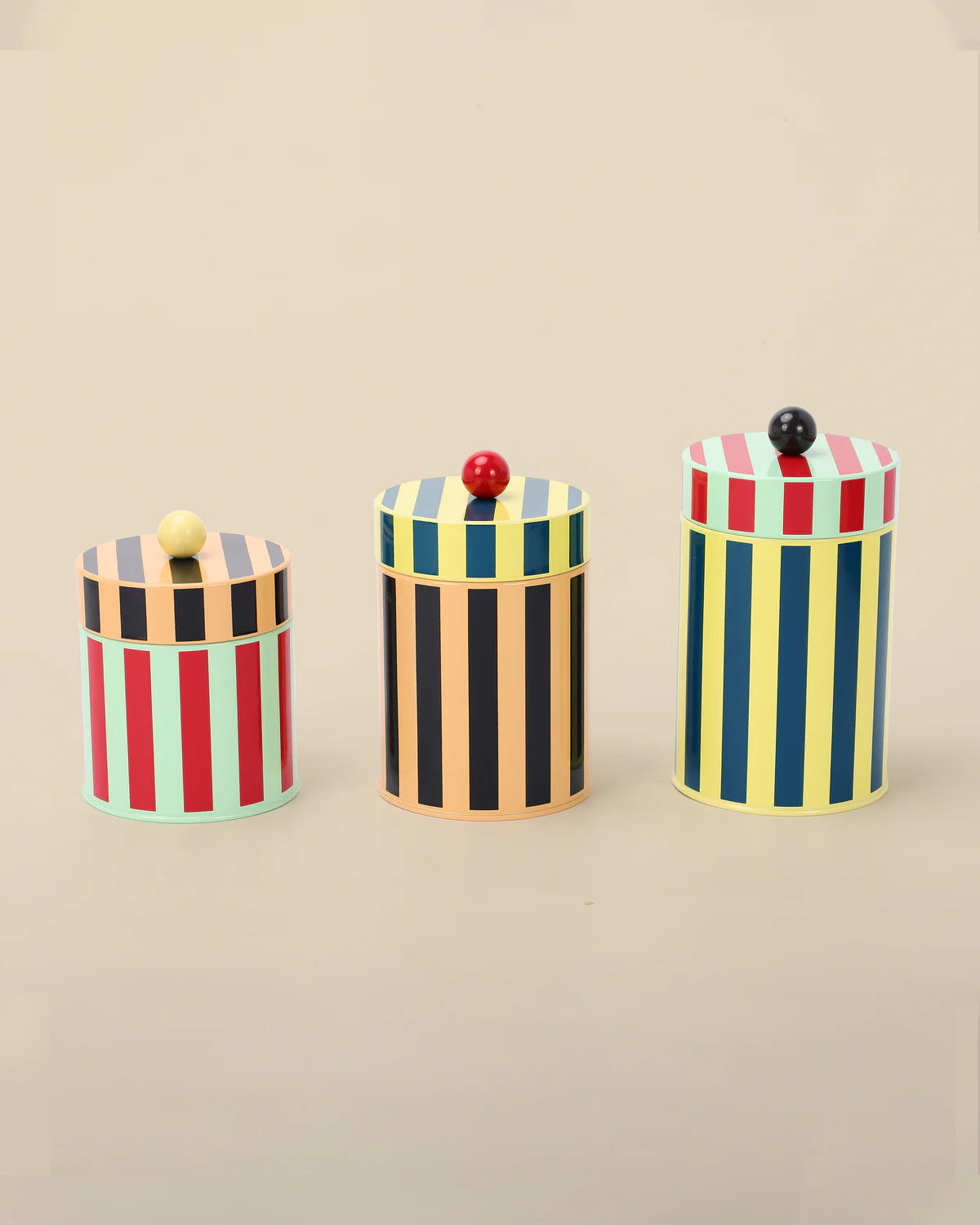 Stripe Canister