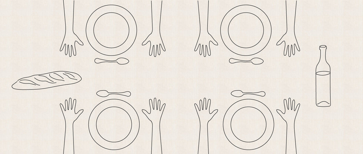 Mains Sur La Table Tablecloth