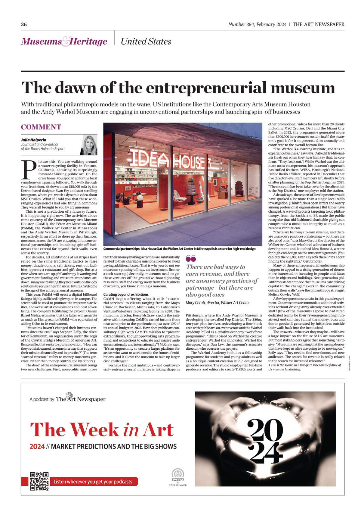 The Art Newspaper Feb. 24