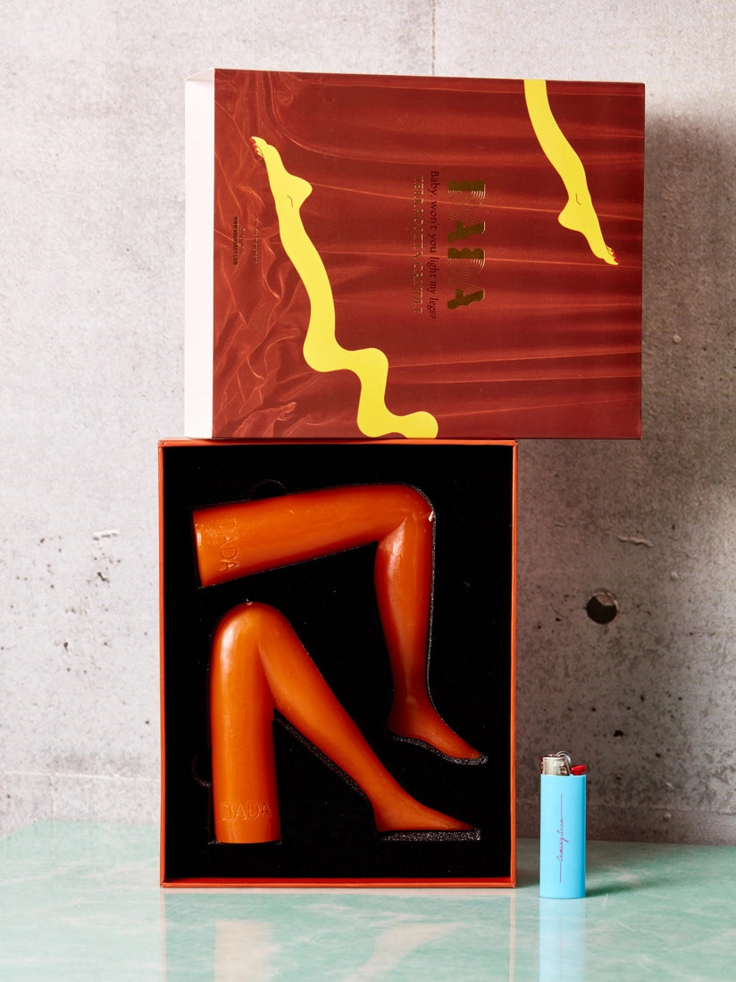 "Baby Won't You Light My Legs?" Candle