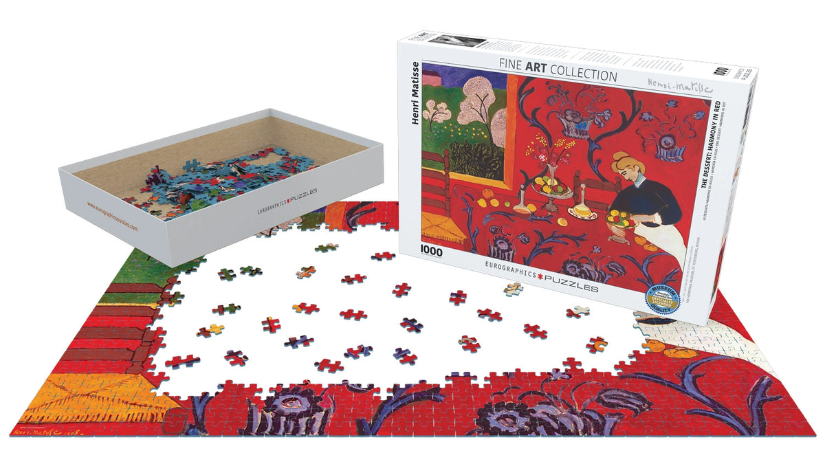 The Dessert - Harmony in Red by Henri Matisse 1000-Piece Puzzle
