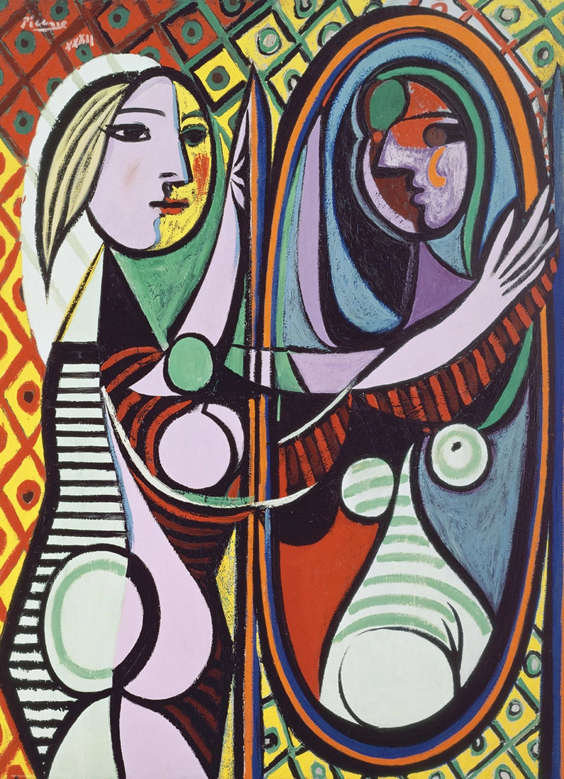Girl Before A Mirror by Pablo Picasso 1000-Piece Puzzle