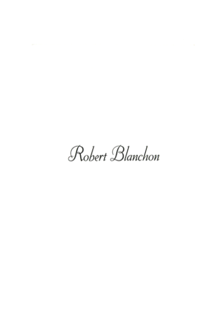 Robert Blanchon