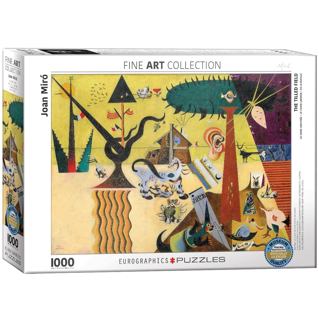 The Tilled Field by Joan Miró 1000-Piece Puzzle