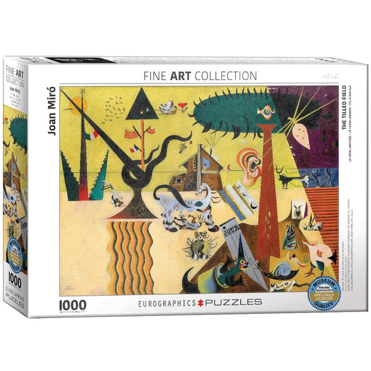 The Tilled Field by Joan Miró 1000-Piece Puzzle