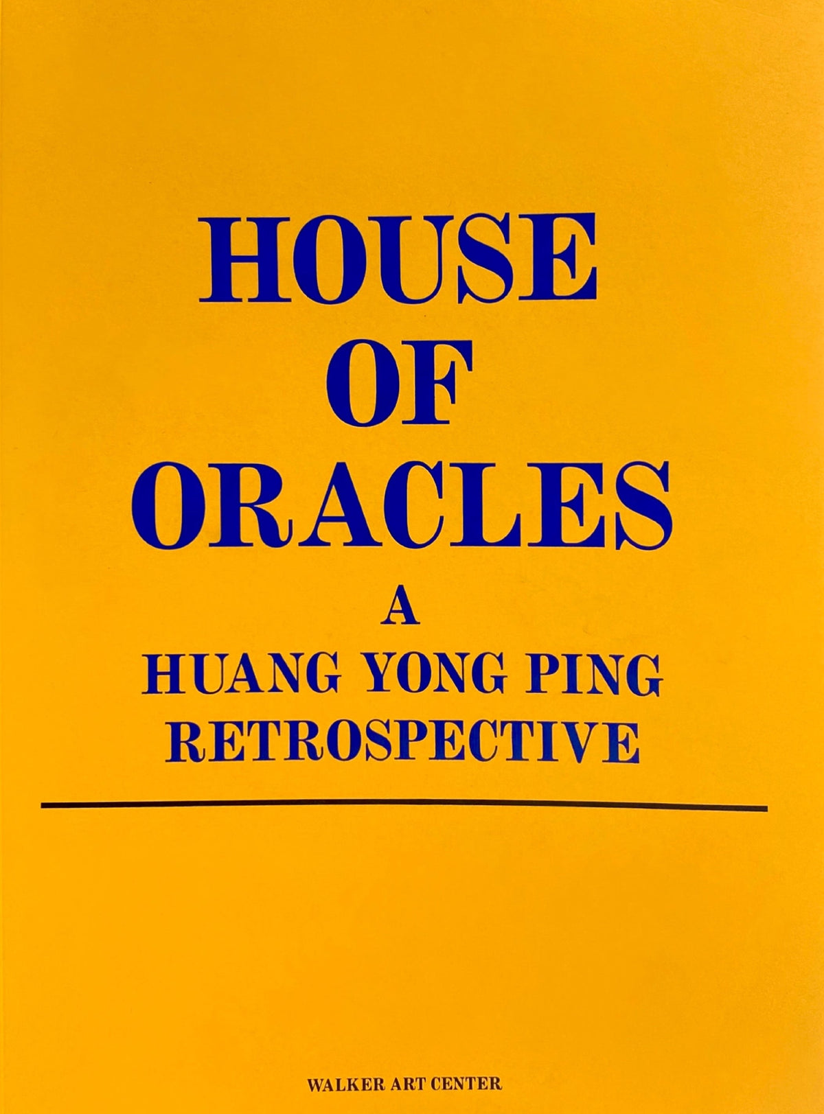 House of Oracles: A Huang Yong Ping Retrospective