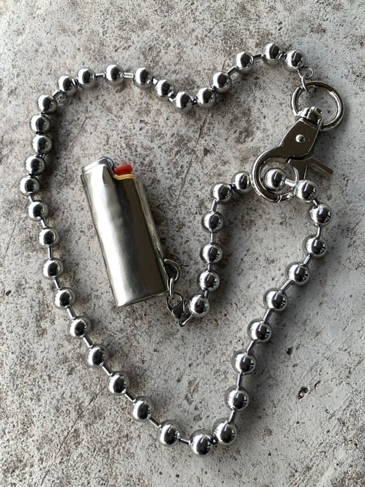 Ball Chain Lighter Holder