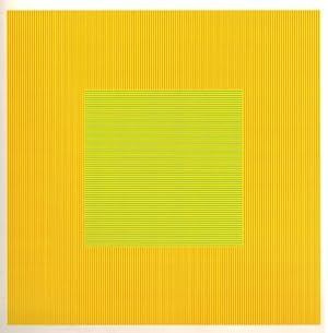 Sol LeWitt - Lines in Two Directions and in Five Colors on Five Colors with all Their Combinations (1988)