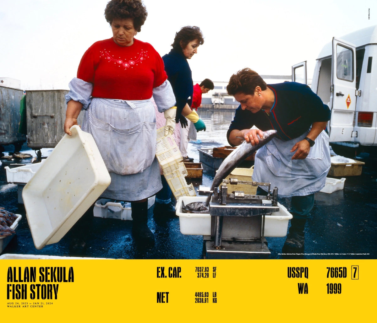 Allan Sekula: Message in a Bottle Poster