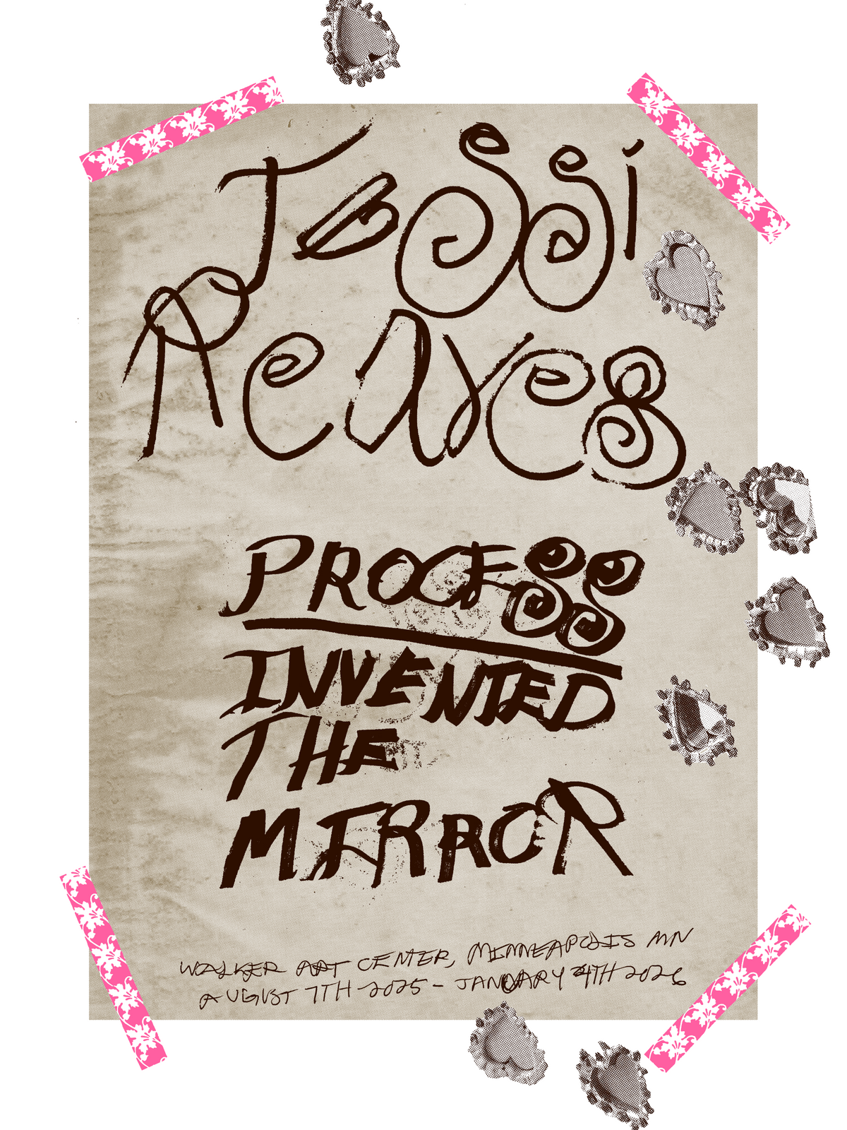 Jessi Reaves: process invented the mirror Poster