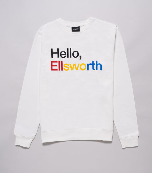 Hello, Ellsworth Crewneck Sweatshirt