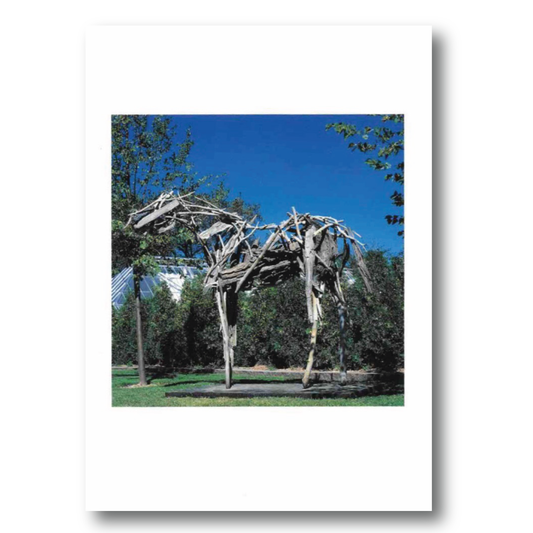 Deborah Butterfield Woodrow Notecard