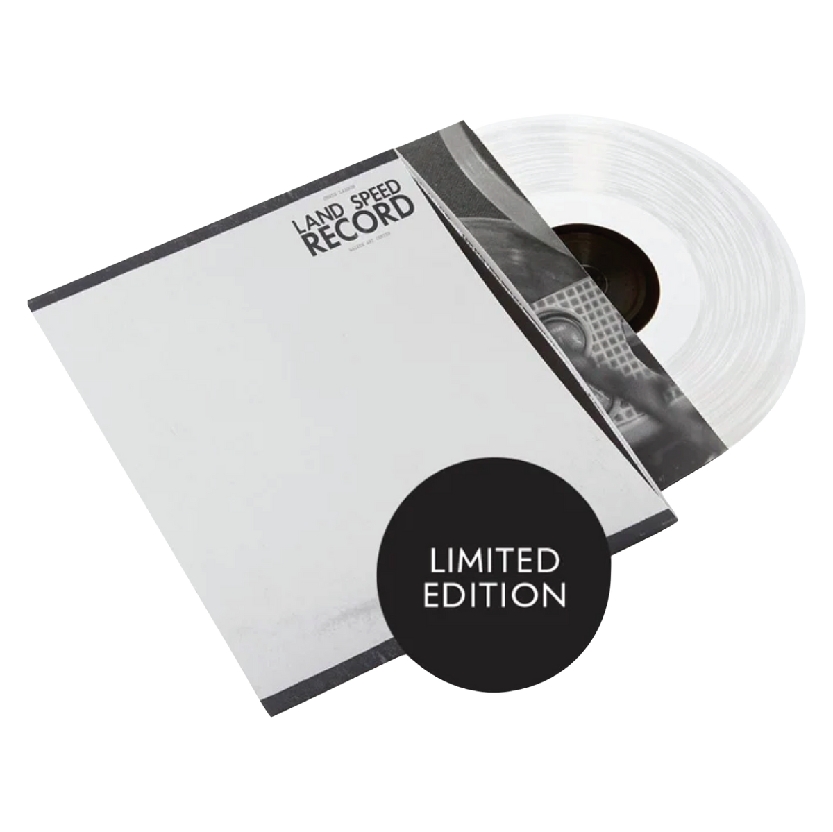 Chris Larson: Land Speed Record Limited Edition Clear Vinyl with Signed Print
